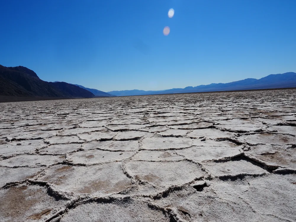 Badwater Basin in Death Valley - California Honeymoon