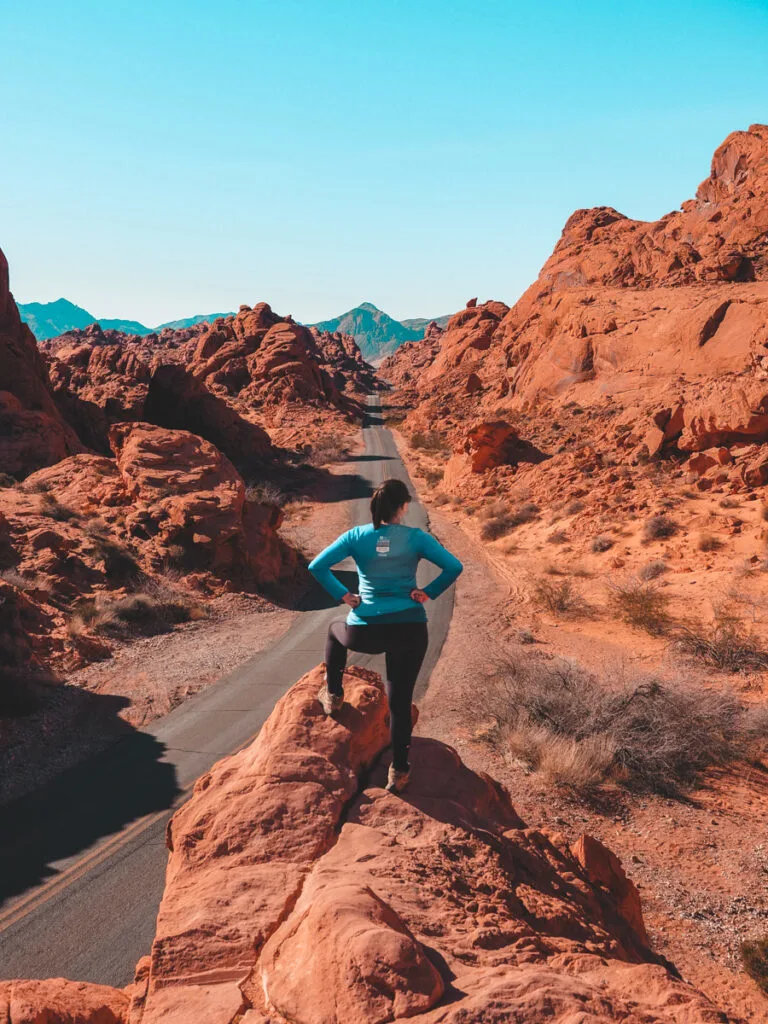 Kat at Valley of Fire State Park