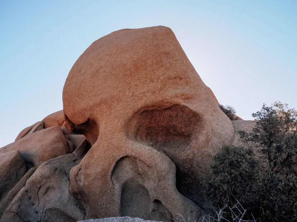 Skull Rock in Joshua Tree