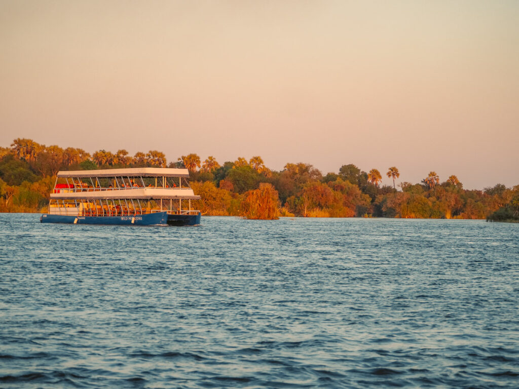 Boat on Zambezi