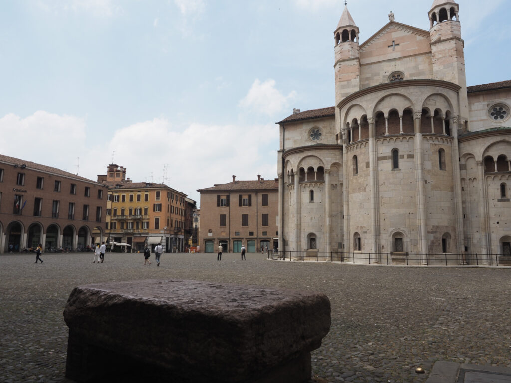 City square in Modena