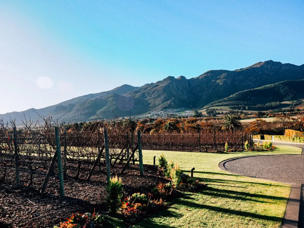 Franschhoek scenery