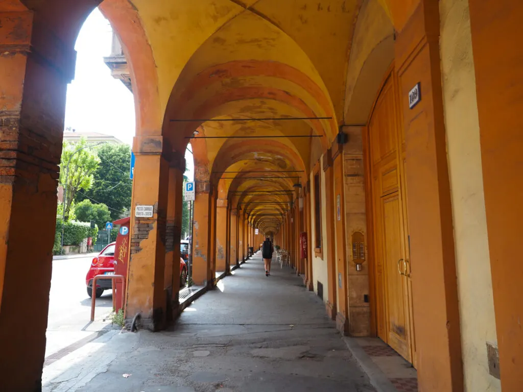 Porticos in Italy