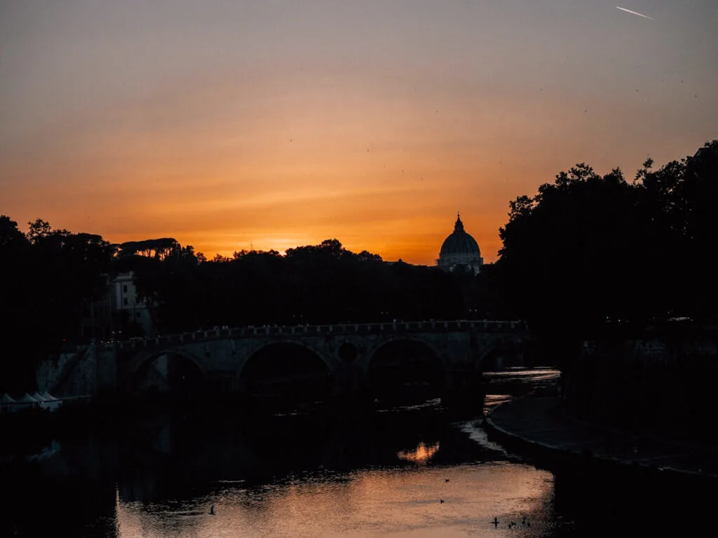 Rome at night