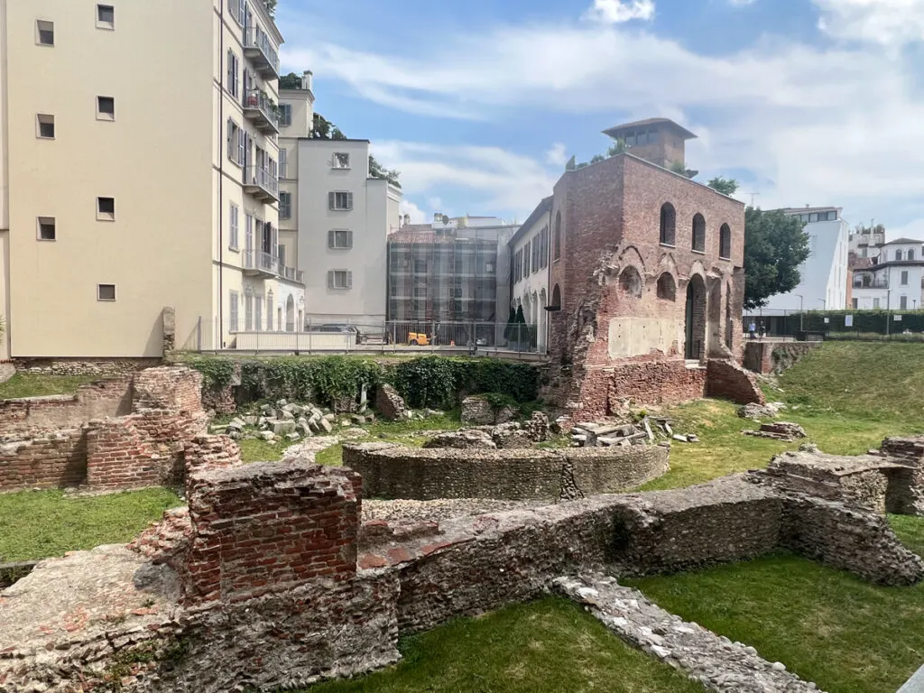 Ruins in Milan