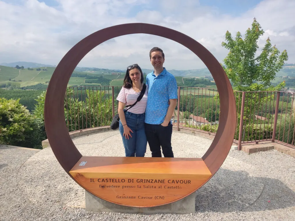 Kat and Chris exploring Barolo