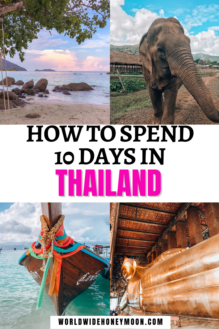 This is the best 10 Day Thailand Itinerary | Thailand in 10 Days | Thailand Trip | Thailand 10 Day Itinerary | Things to do in Thailand | Places to Visit in Thailand | Best Thailand Islands | Best Beaches in Thailand | 10 Days in Thailand Itinerary | 10 Days in Thailand Packing List | Thailand Travel Tips | Thailand Travel Destinations | Thailand Honeymoon Itinerary | Asia Destinations | Honeymoon in Thailand