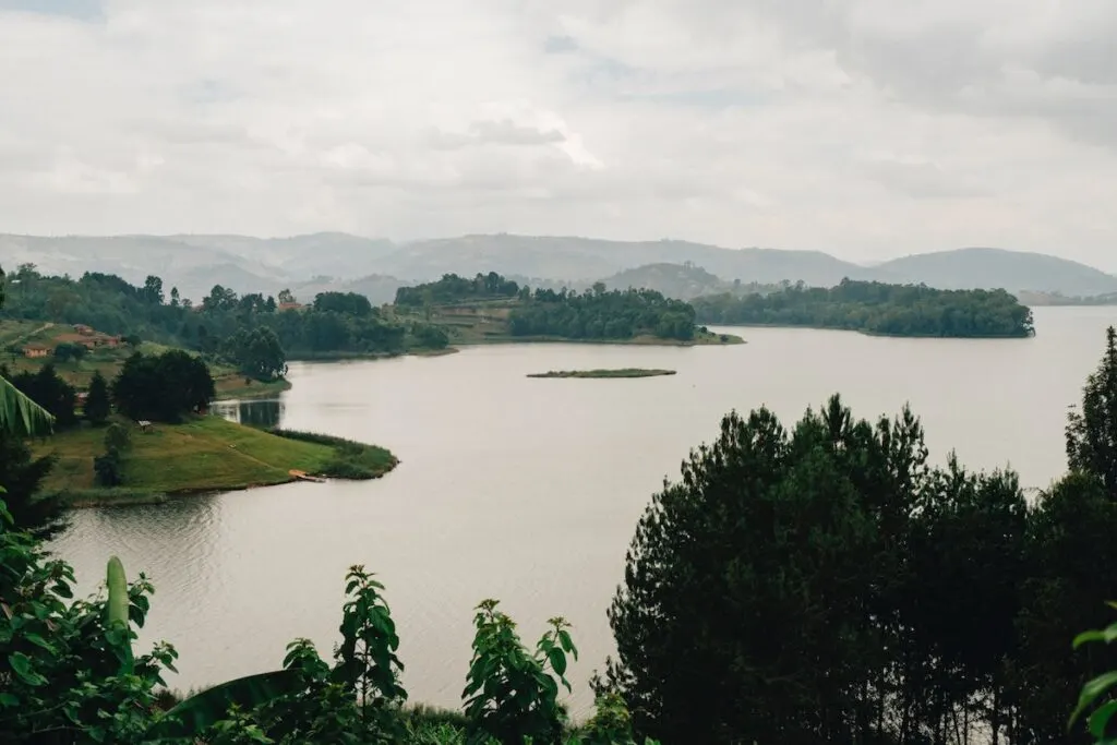 Lake Bunyonyi in Uganda