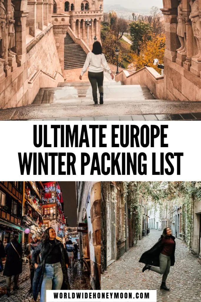 This is the ultimate Europe winter packing list | Europe Winter Outfits | Europe Winter Fashion | Europe Winter Travel | Europe Winter Outfits Cold Weather | Christmas Market Packing List | Winter in Europe Packing | Winter in Europe Outfits Cold Weather | Packing List for Europe Winter | Packing List for Winter Vacation | Packing List for Winter in Europe | Boots for Europe in Winter | Best Walking Boots for Europe | Christmas Market Outfit Winter | What to Wear to a Christmas Market