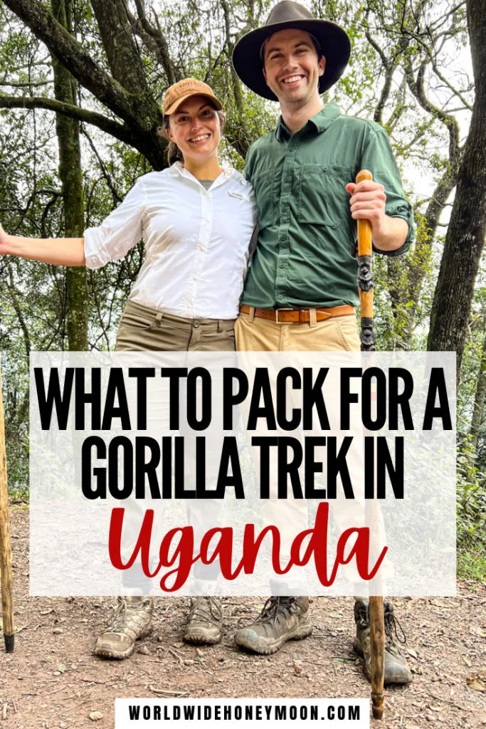 This is what to wear gorilla trekking in Uganda | Uganda Gorilla Trek | Bwindi Impenetrable National Park | Bwindi Forest | Uganda Travel | Uganda Travel Pictures | Traveling to Uganda | Travel to Uganda | Things to do in Uganda | Uganda Vacation | Vacation in Uganda | Uganda Packing List | What to Pack For Uganda | Uganda Travel Packing Lists | Packing For Uganda | Gorilla Trek Packing