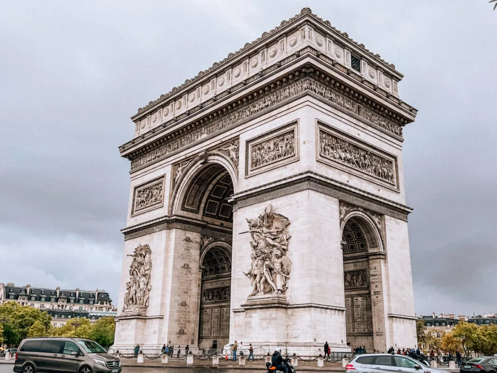 Arc de Triomphe in Paris