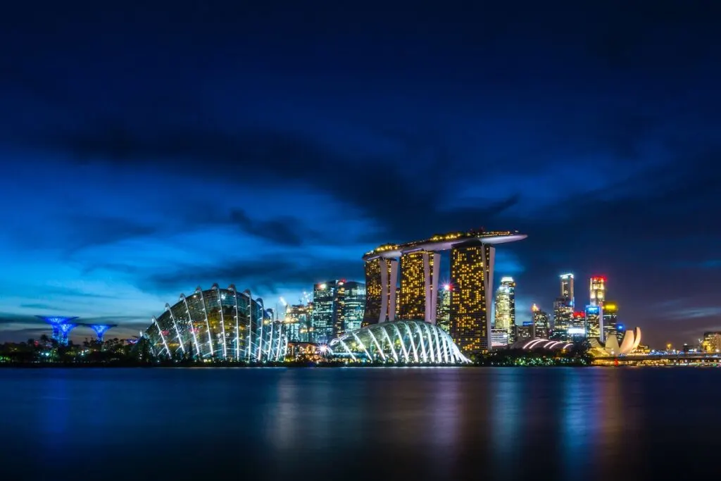 Singapore at Night | Best Honeymoon Destinations in February