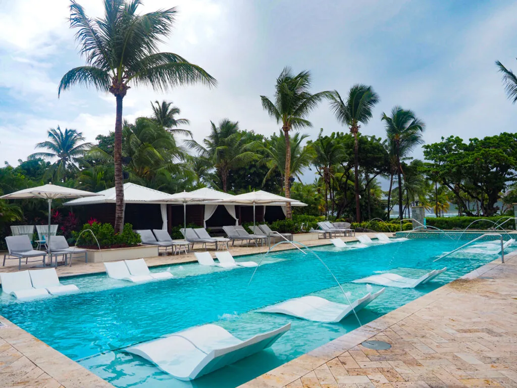 Beautiful pool at Serenity