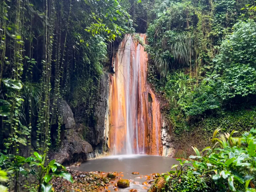 Diamond Waterfall in St Lucia