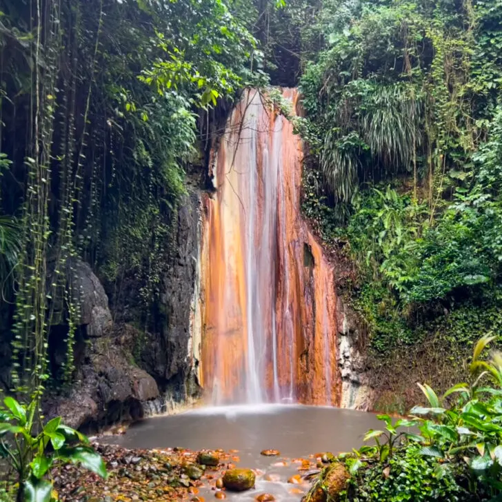 Diamond Waterfall in St Lucia