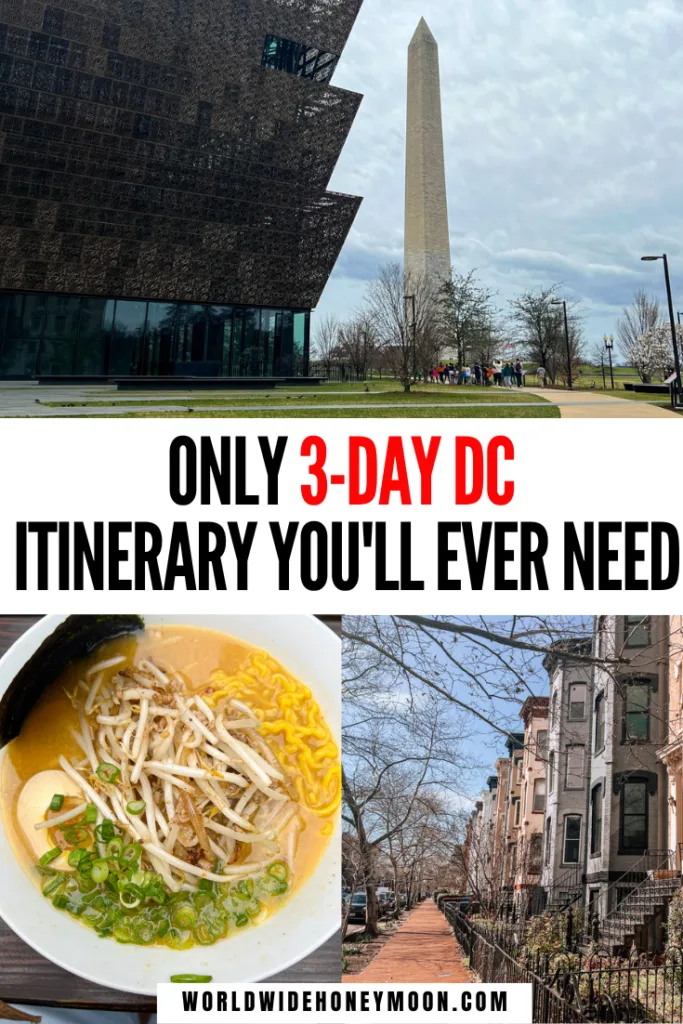 How to Spend the Perfect 3 Days in DC | 3 Days in Washington DC Itinerary | 3 Days in Washington DC Travel Guide | Washington DC Things to do in 3 Days | Things to do in Washington DC | Washington DC Itinerary | Washington DC Itinerary First Time | Washington DC 3 Day Itinerary | Washington DC Travel Guide | Washington DC Travel Tips | Washington DC Travel Outfit | Washington DC First Time | First Time in DC | First Time in Washington DC | North America Destinations
