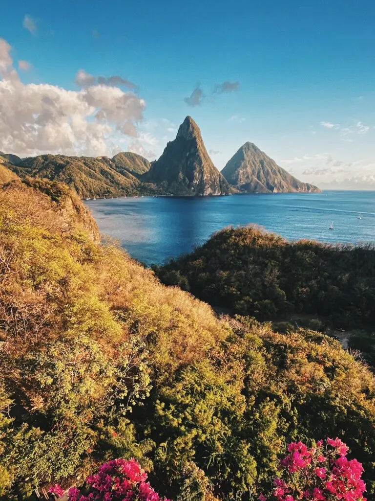 Pitons in St Lucia