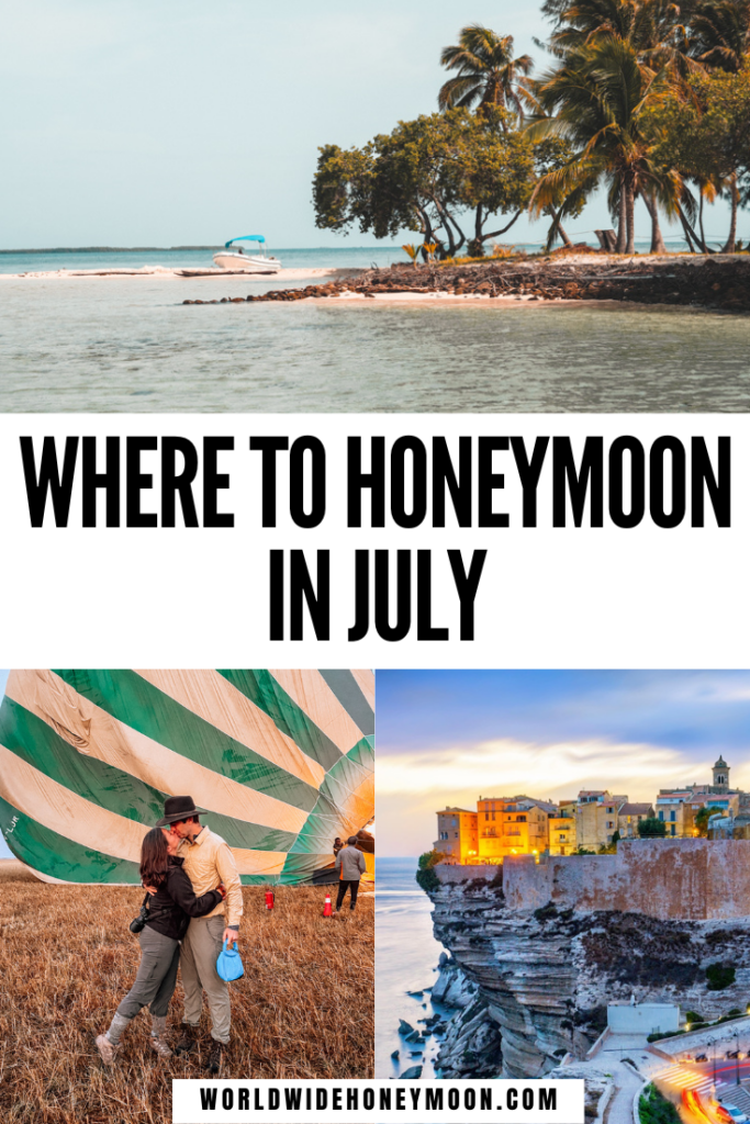 These are the 21 best honeymoon destinations in July | July Honeymoon Destinations | Honeymoon in July | Where to Honeymoon in July | Best Places to Honeymoon in July | July Honeymoon in the USA | Honeymoon July Destinations | Romantic Destinations in July | July Honeymoon Spots | Best Honeymoon Places | Where to Travel in July Destinations