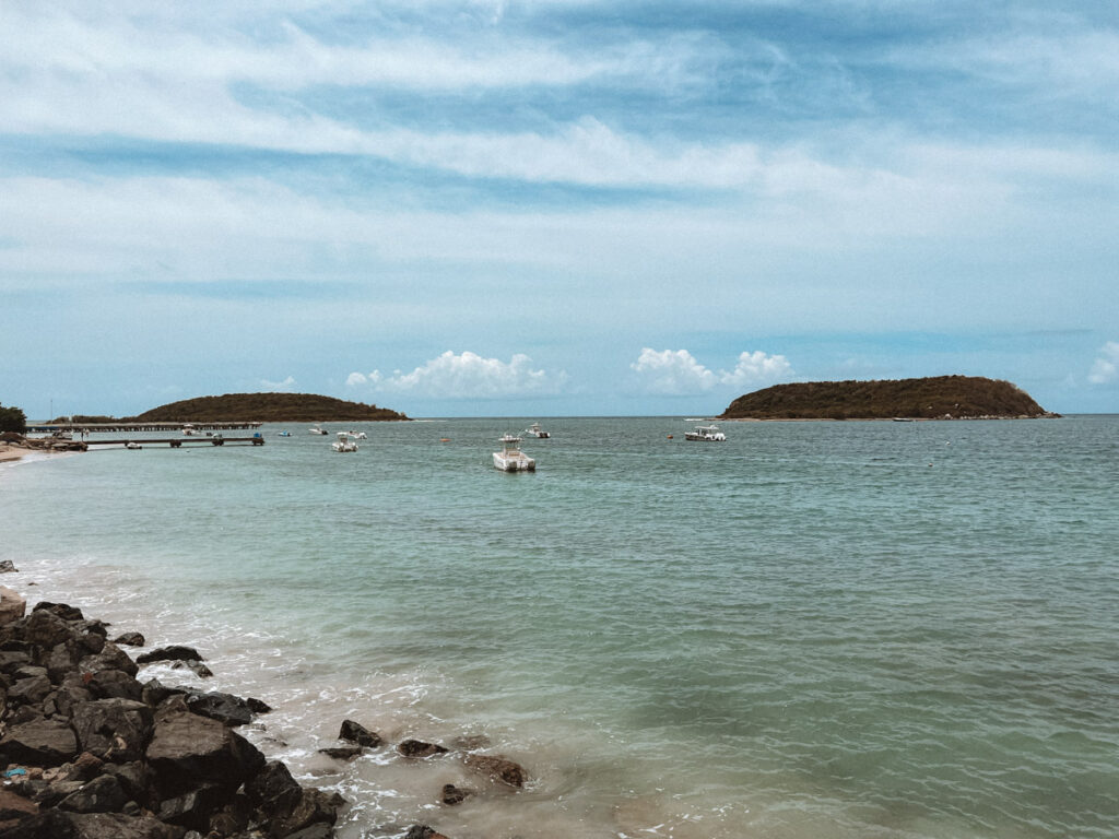 Beach in Vieques Island