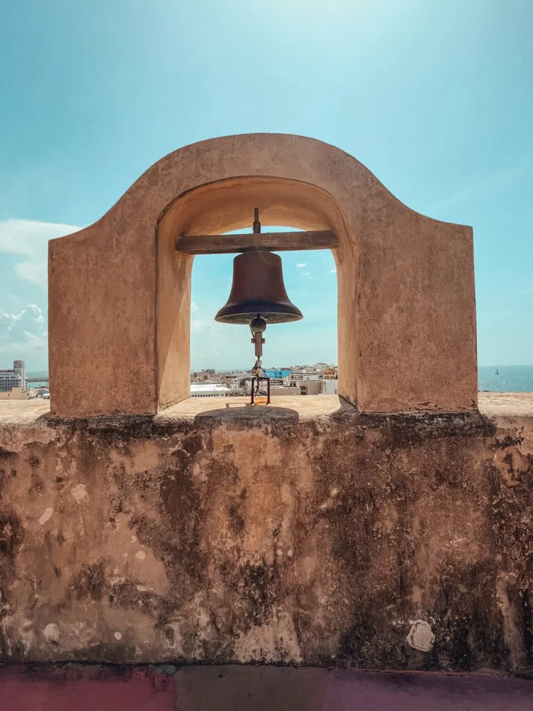 Bell at Castillo San Cristobal