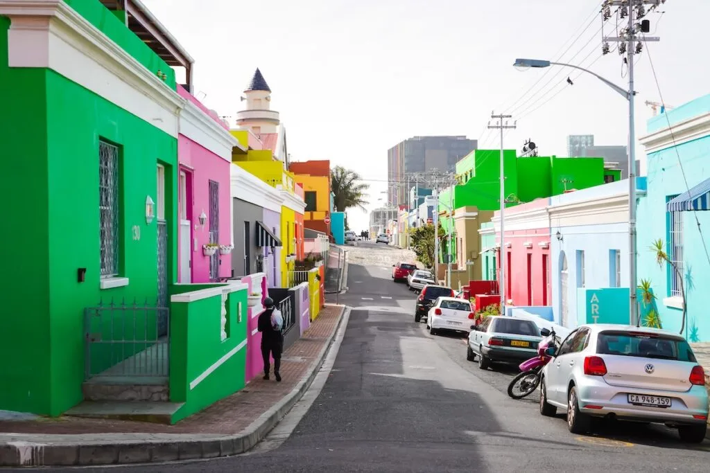 Bo-Kaap Neighborhood in Cape Town