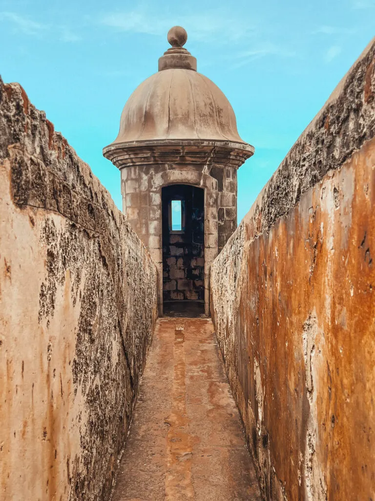 Fortress walls in Old San Juan