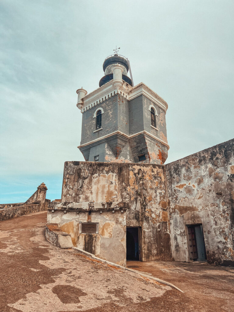 Lighthouse at Castillo San Felipe