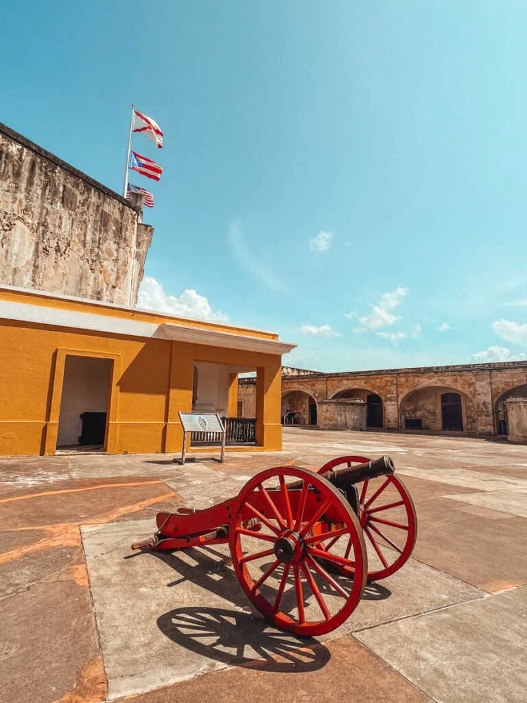 Plaza at Castillo San Cristobal