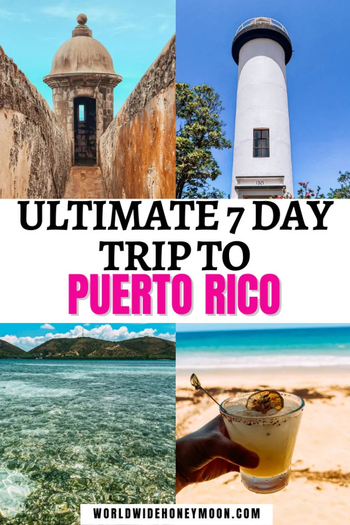 This is how to spend 7 days in Puerto Rico | Puerto Rico 7 Days | Puerto Rico Itinerary 7 Days | One Week in Puerto Rico | Puerto Rico 1 Week Itinerary | 1 Week Puerto Rico | 1-Week Itinerary Puerto Rico | One Week in Puerto Rico | Puerto Rico One Week | One Week Itinerary Puerto Rico | Puerto Rico Honeymoon Itinerary | Puerto Rico 7 Days | Puerto Rico Vacation | Puerto Rico Vacation Beach Resorts