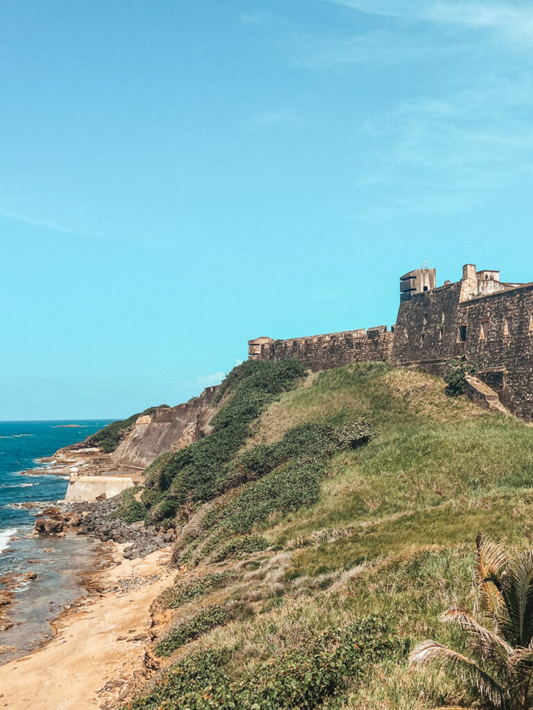 View of fortress in San Juan