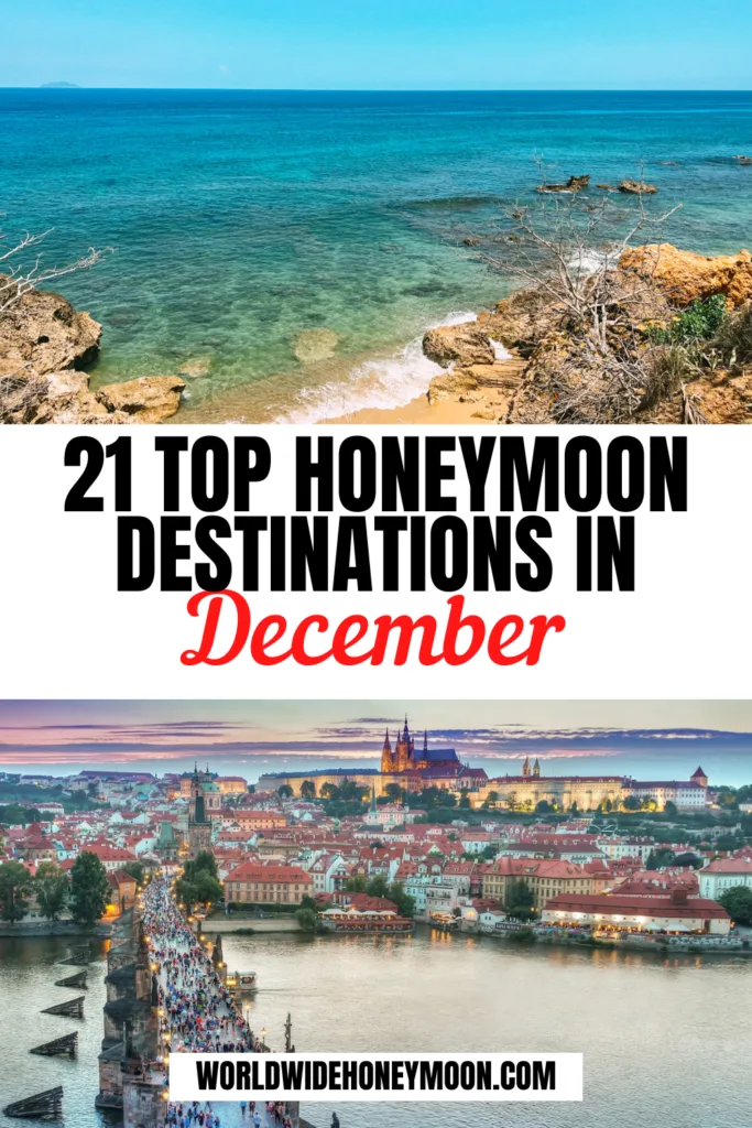 These are the best honeymoon in December destinations | Best December Honeymoon Destinations | Best Honeymoon Destinations in December | Where to Honeymoon in December | December Honeymoon Ideas | Winter Honeymoon Destinations | Winter Honeymoon Ideas | Winter Honeymoon USA | Where to Honeymoon in January | Europe Honeymoon Destinations | Honeymoon Destinations North America | Africa Honeymoon Destinations | Australia Honeymoon | New Zealand Honeymoon Ideas | Southeast Asia Honeymoon