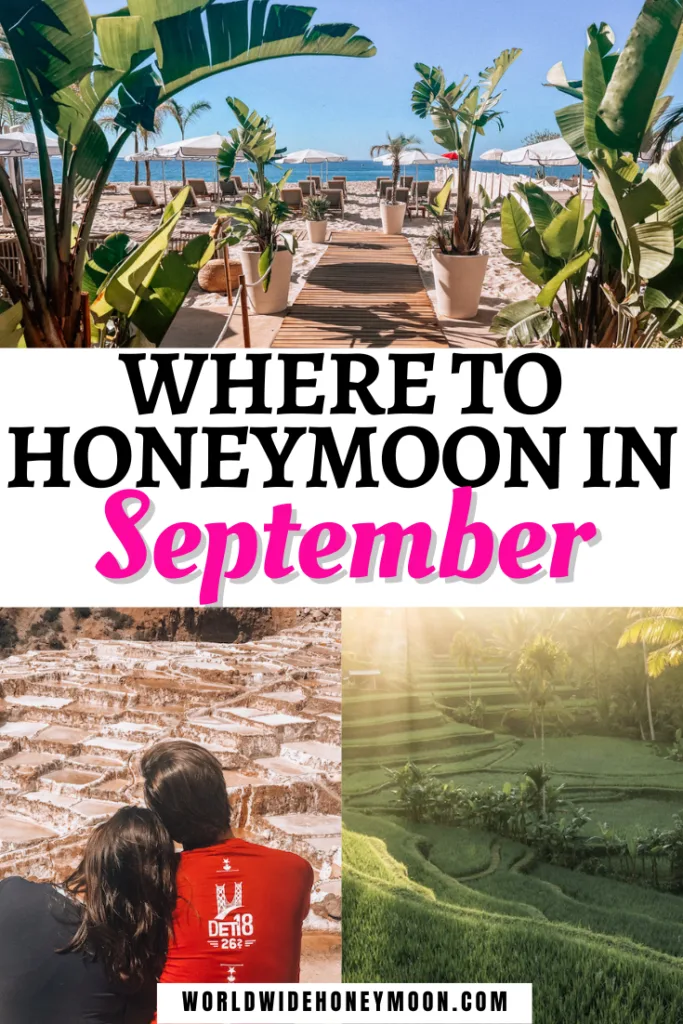 These are the 23 best September honeymoon destinations | September Honeymoon Destinations USA | Honeymoon in September | Where to Honeymoon in September | Best European Honeymoon Destinations September | Best Honeymoon Destinations in September | Best Places to Honeymoon in September | September Honeymoon Ideas | Honeymoon September