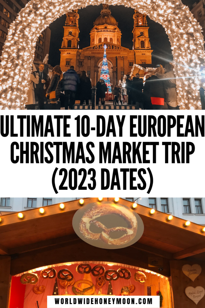 This is the ultimate 10 day Central European Christmas market trip itinerary | Europe Christmas Market Itinerary | Europe Christmas Markets Bucket Lists | Europe Christmas Market Food | Christmas Markets in Europe | Best Christmas Markets in Europe | Central Europe Itinerary | Christmas Market Ideas | Christmas Markets Europe | Best Places to Travel in December Europe | Vienna Christmas Market | Prague Christmas Market | Budapest Christmas Market | Bratislava Christmas Market