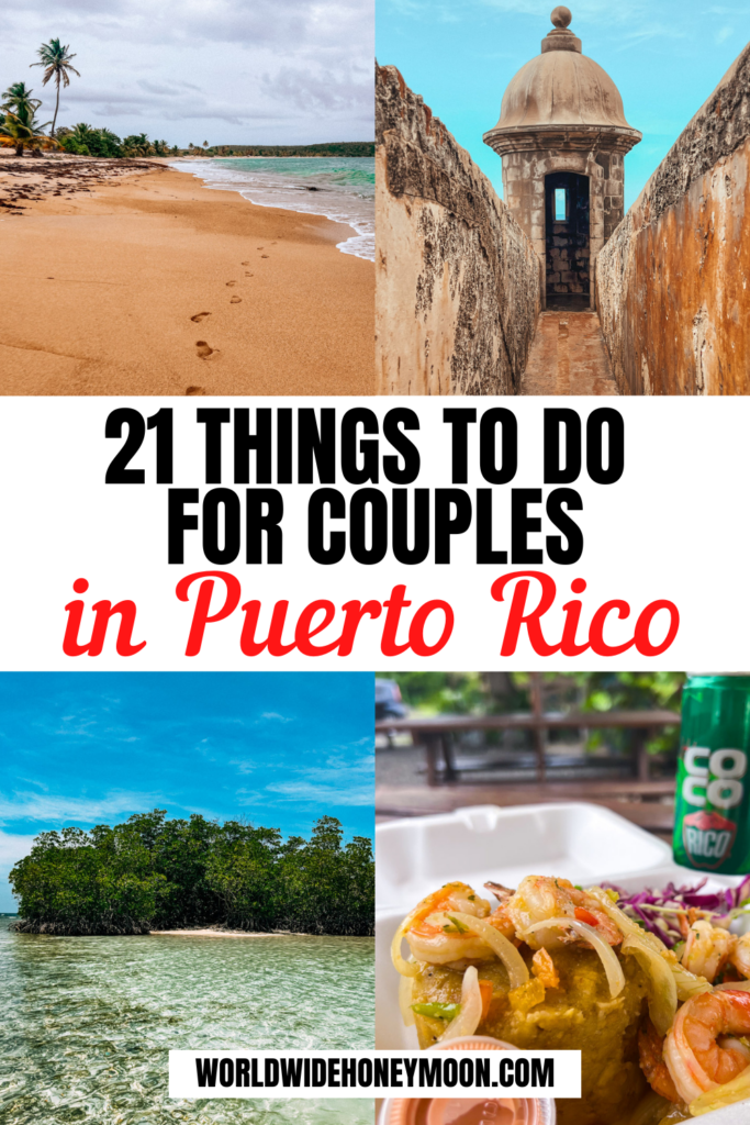 These are the 21 most romantic things to do in Puerto Rico | Romantic Things to Do in San Juan | Puerto Rico Honeymoon | Honeymoon in Puerto Rico | Honeymoon Destinations in Puerto Rico | Best Things to Do in Puerto Rico For Couples | Vieques Puerto Rico Things to Do | Puerto Rico Date Night | Date Ideas in Puerto Rico | Date Ideas Puerto Rico | Puerto Rico Romantic Getaway | Romantic Places in Puerto Rico | Romantic Trip Puerto Rico | Romantic Puerto Rico Vacation