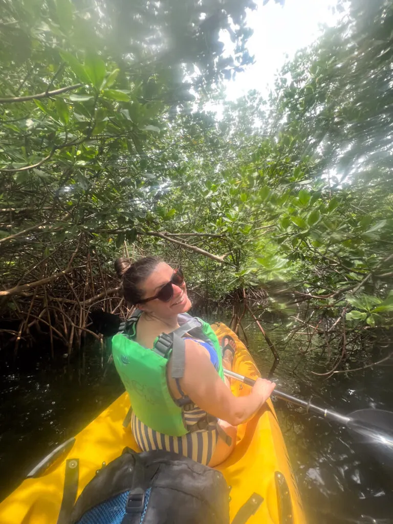 Kayaking in Vieques