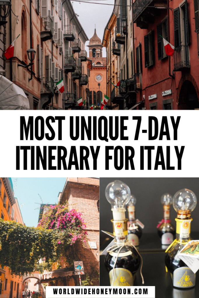 This is the ultimate 7 day Italy itinerary for food and wine lovers | 7 Days in Italy Itinerary | Italy Itinerary 7 Days | Italy Travel 7 Days | 7 Days Trip Italy | Italy in 7 Days Travel | Northern Italy Itinerary | Rome Itinerary | Piedmont Italy | Bologna Italy Itinerary | Unique Things to do in Italy | Italy Travel Unique | Unique Italy Experiences | Italy Travel Off-the-Beaten-Path | Off the Beaten Path Italy | Off the Beaten Path in Italy