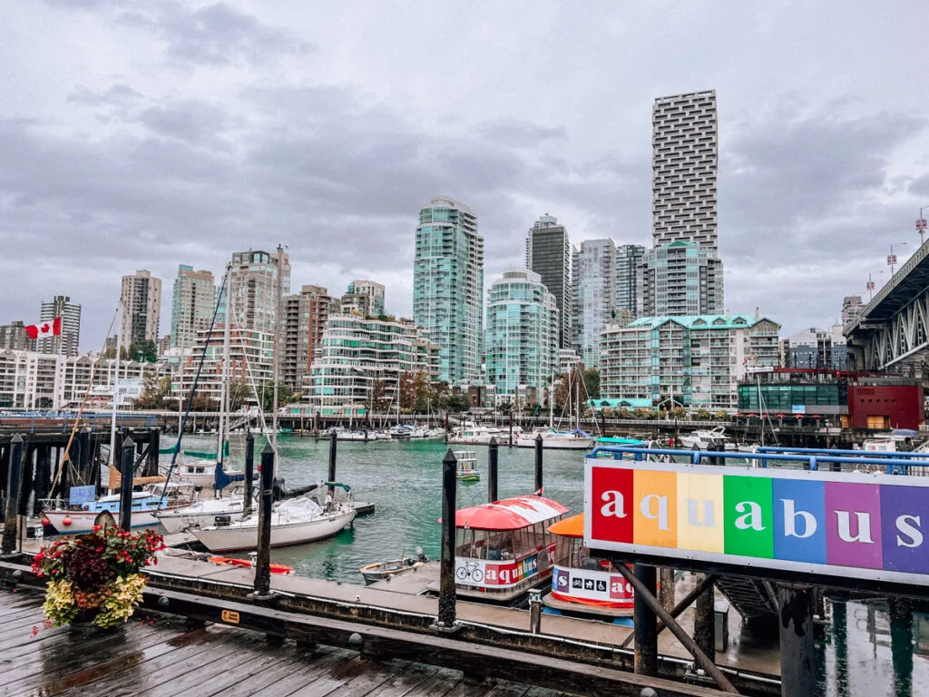 Aquabus Station in Vancouver