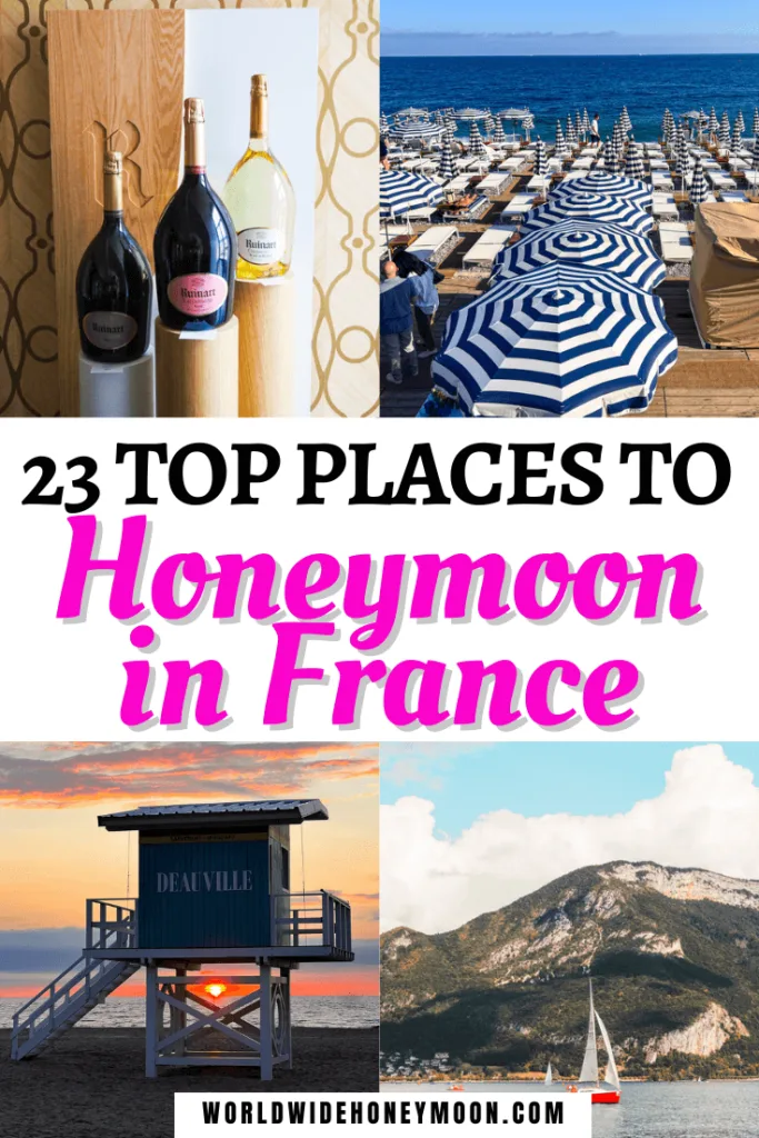 These are the 23 best places to honeymoon in France | France Honeymoon | France Honeymoon Itinerary | France Honeymoon Destinations | Honeymoon South of France | France Honeymoon Aesthetic | Nice France Honeymoon | Honeymoon in Nice France | Bordeaux France Honeymoon | Corsica France Honeymoon | Honeymoon in South of France | Honeymoon in Paris France | Honeymoon Ideas France | Honeymoon Places in France | Paris France Honeymoon