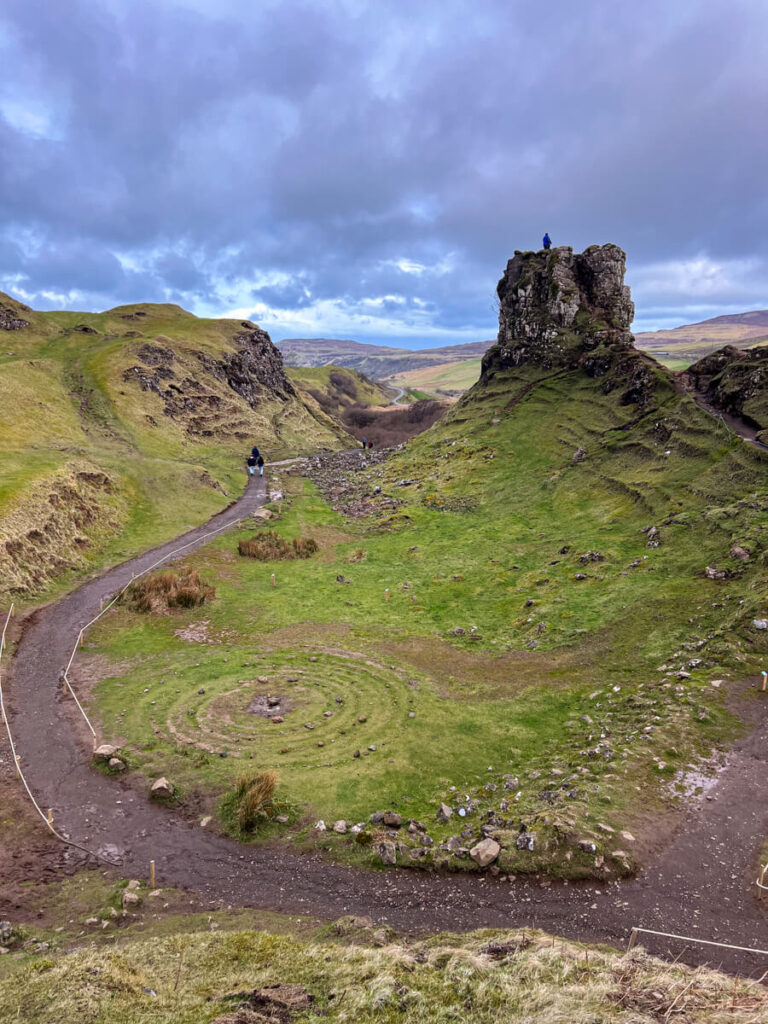 Fairy Glen in Isle of Skye