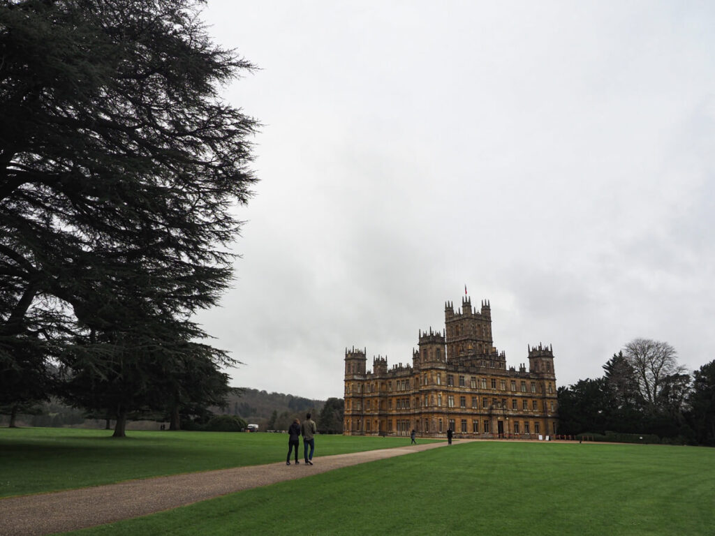 Highclere Castle further away