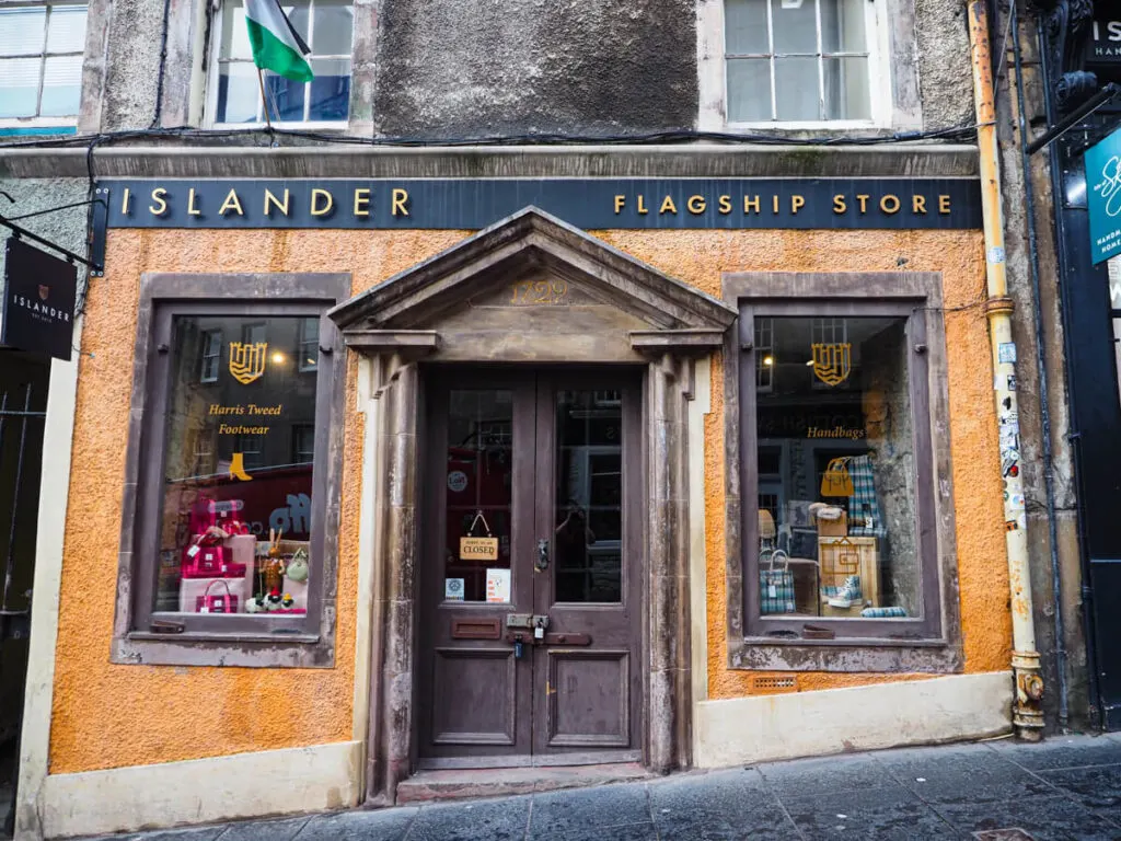 Islander Flagship Store Edinburgh