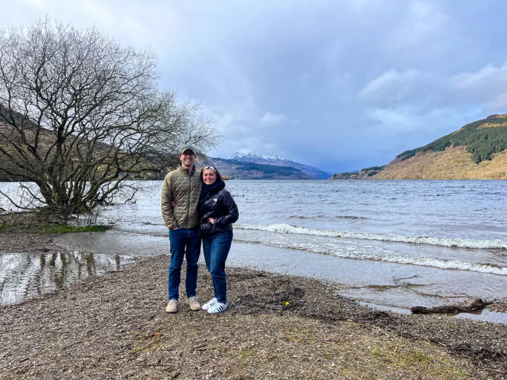 Kat and Chris at Loch Lomond