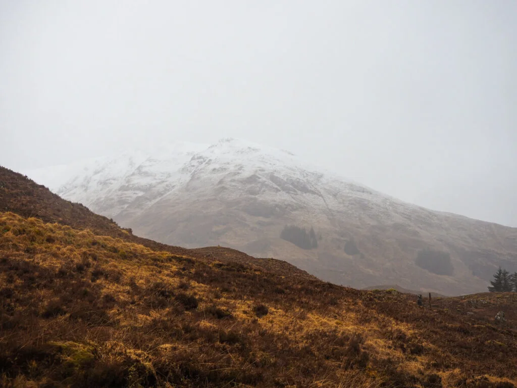 Mountains in the Highlands of Scotland