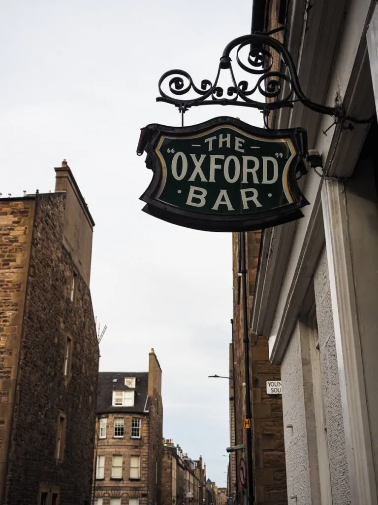 Oxford Bar sign