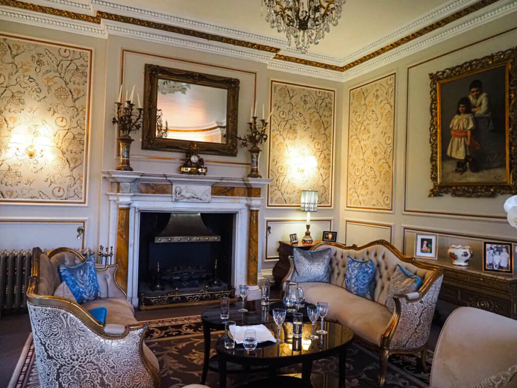 Salon at Ballyseede Castle