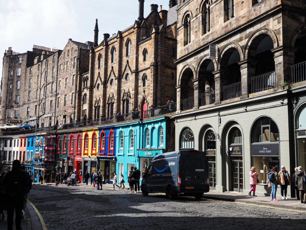 Victoria Street in Edinburgh