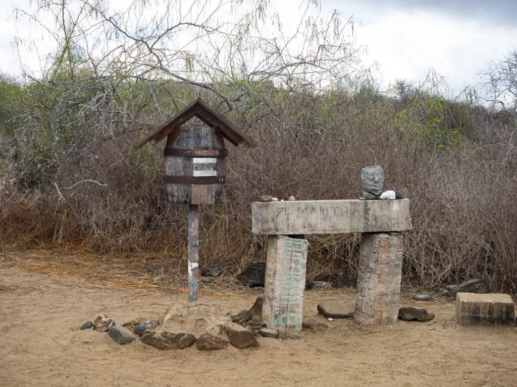 Post Office on Floreana