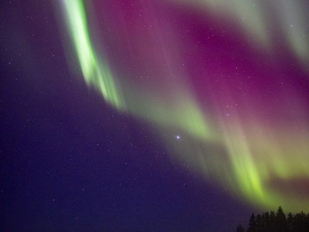 Northern Lights on display in Lapland 45