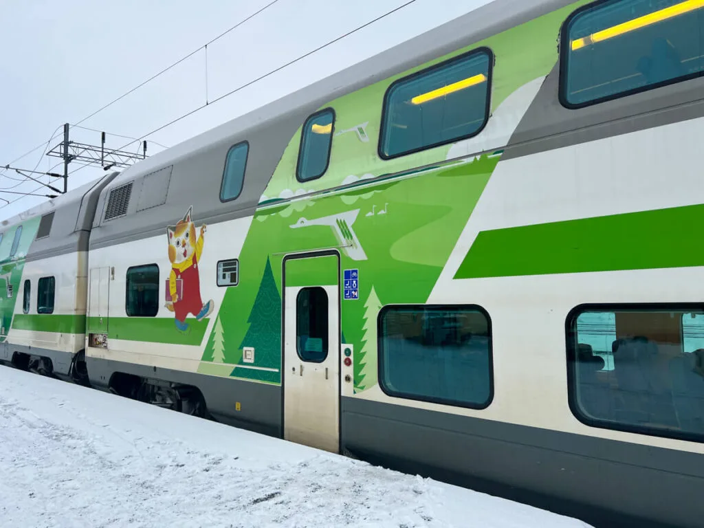 Train back to Helsinki