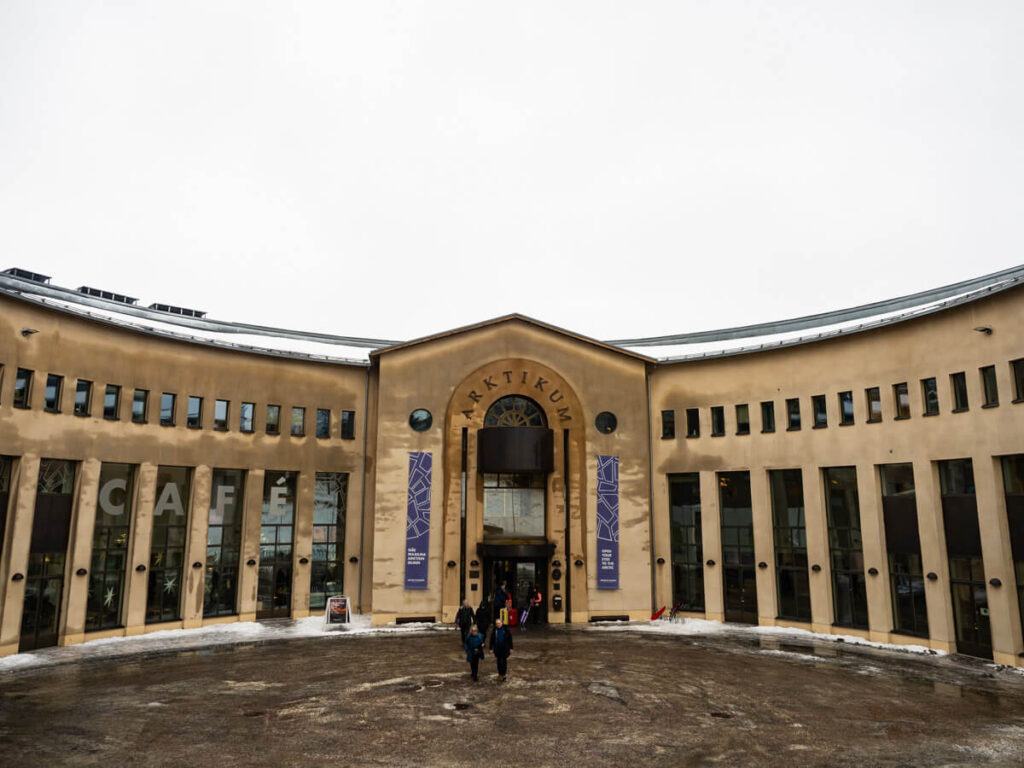 Arktikum museum exterior Rovaniemi